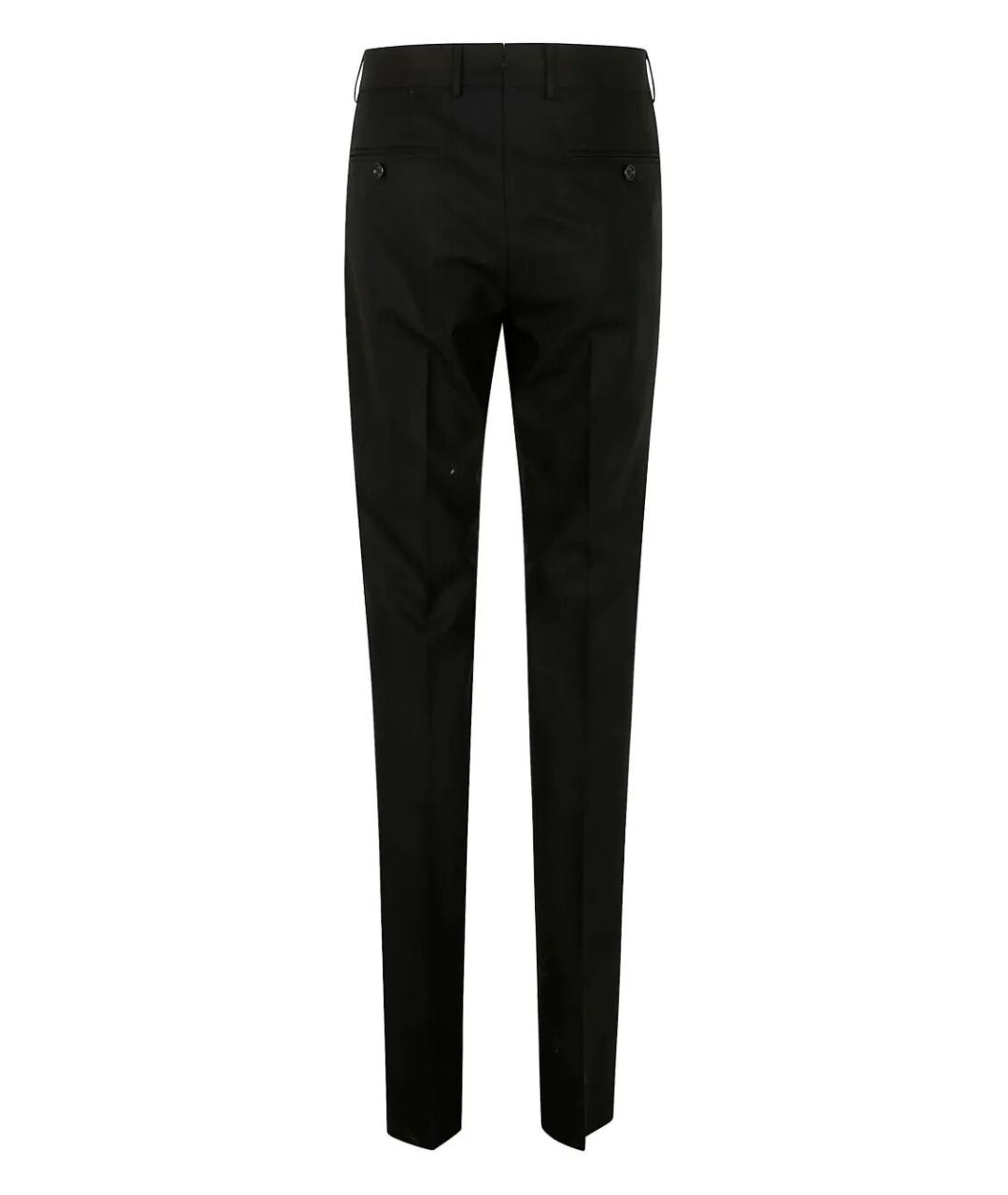 TOM FORD Черные хлопковые повседневные брюки, фото 5