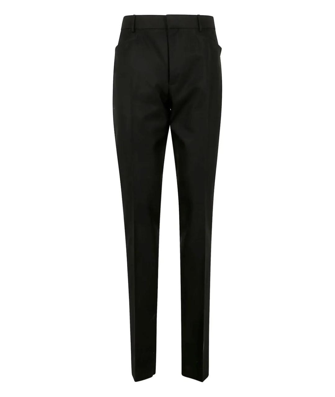 TOM FORD Черные хлопковые повседневные брюки, фото 4