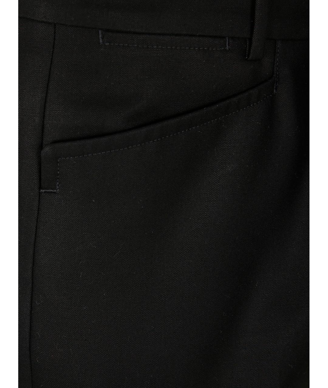 TOM FORD Черные хлопковые повседневные брюки, фото 3