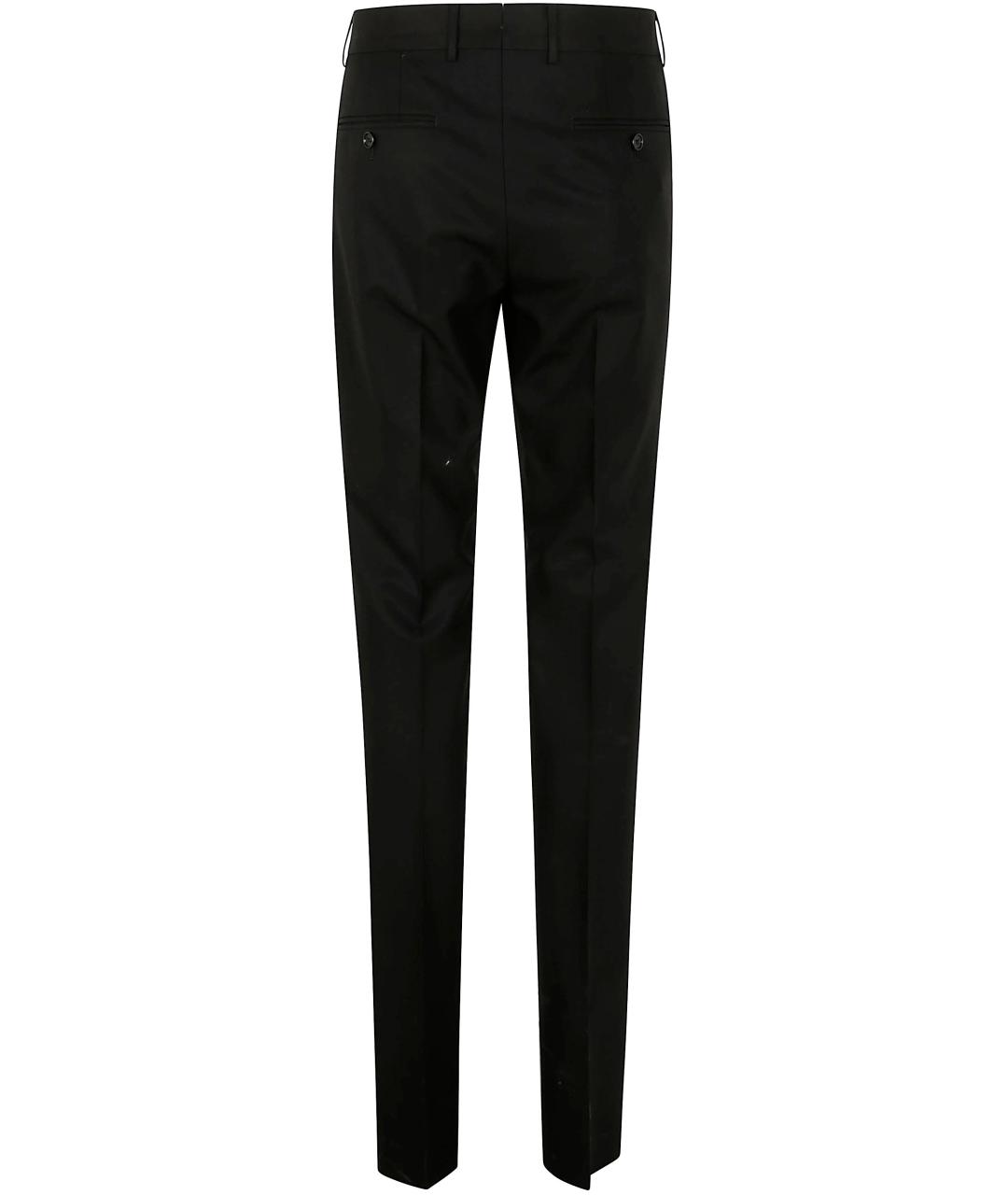 TOM FORD Черные хлопковые повседневные брюки, фото 2
