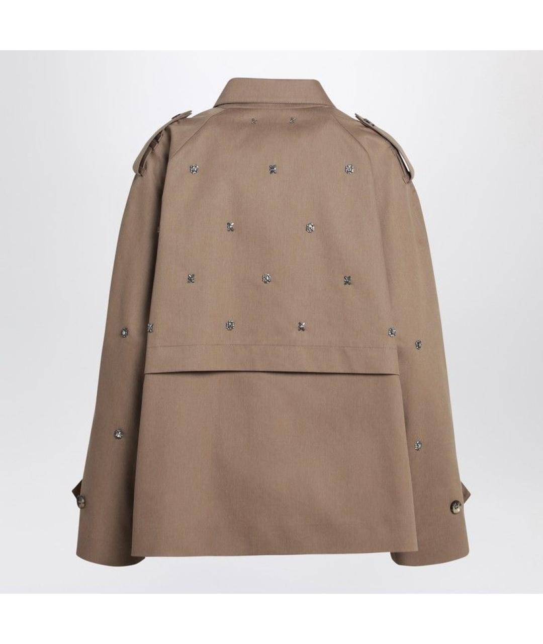 GOLDEN GOOSE DELUXE BRAND Бежевая хлопковая куртка, фото 2