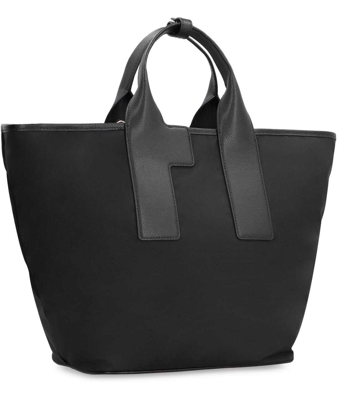 FURLA Черная сумка тоут, фото 2