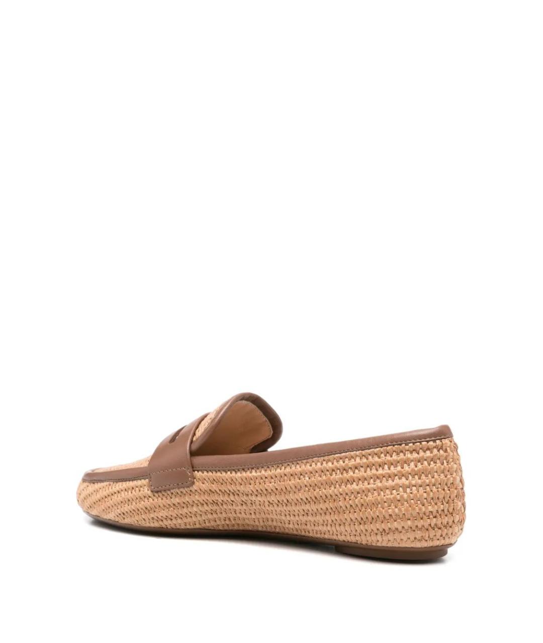 GIANVITO ROSSI Бежевые лоферы, фото 3