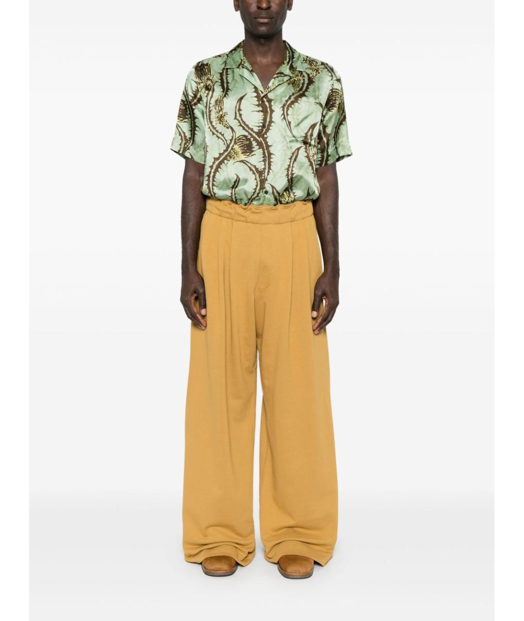 DRIES VAN NOTEN Зеленая кэжуал рубашка, фото 5