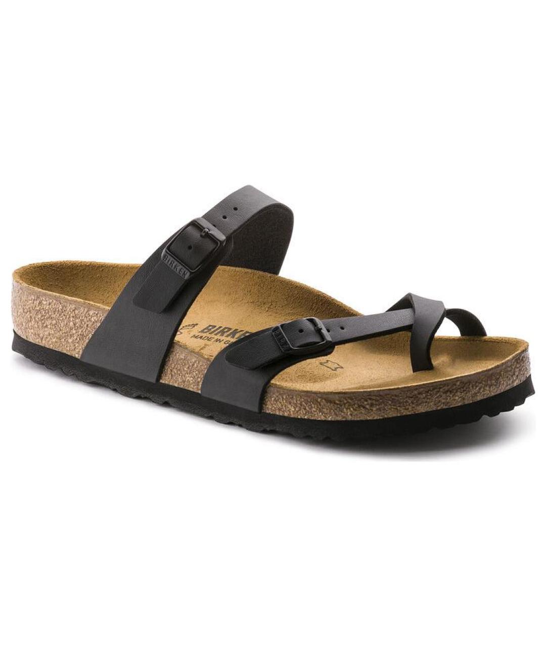 BIRKENSTOCK Черные сандалии, фото 4