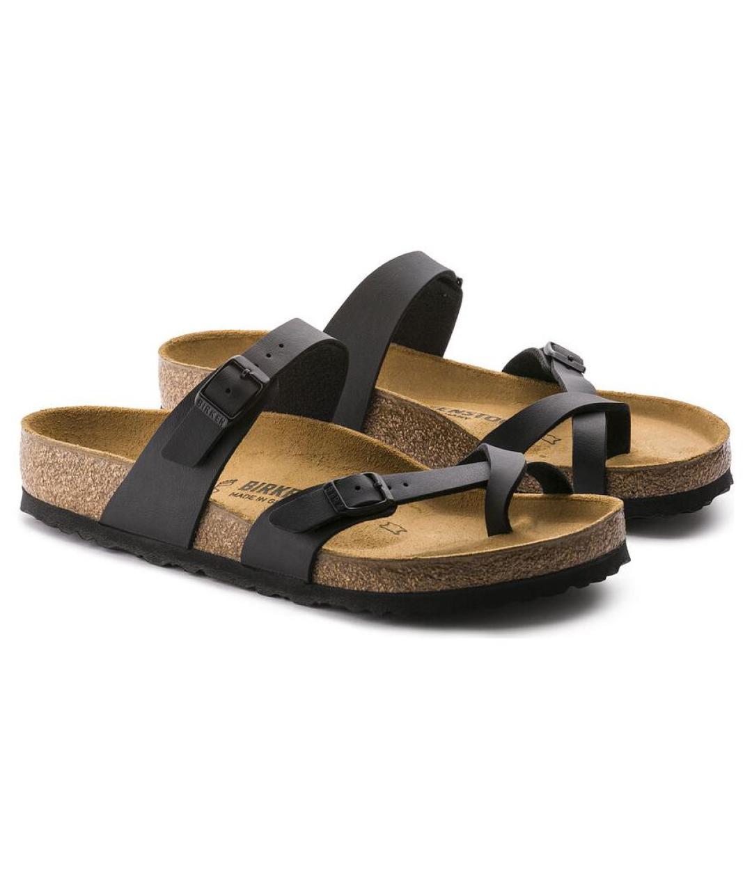 BIRKENSTOCK Черные сандалии, фото 5