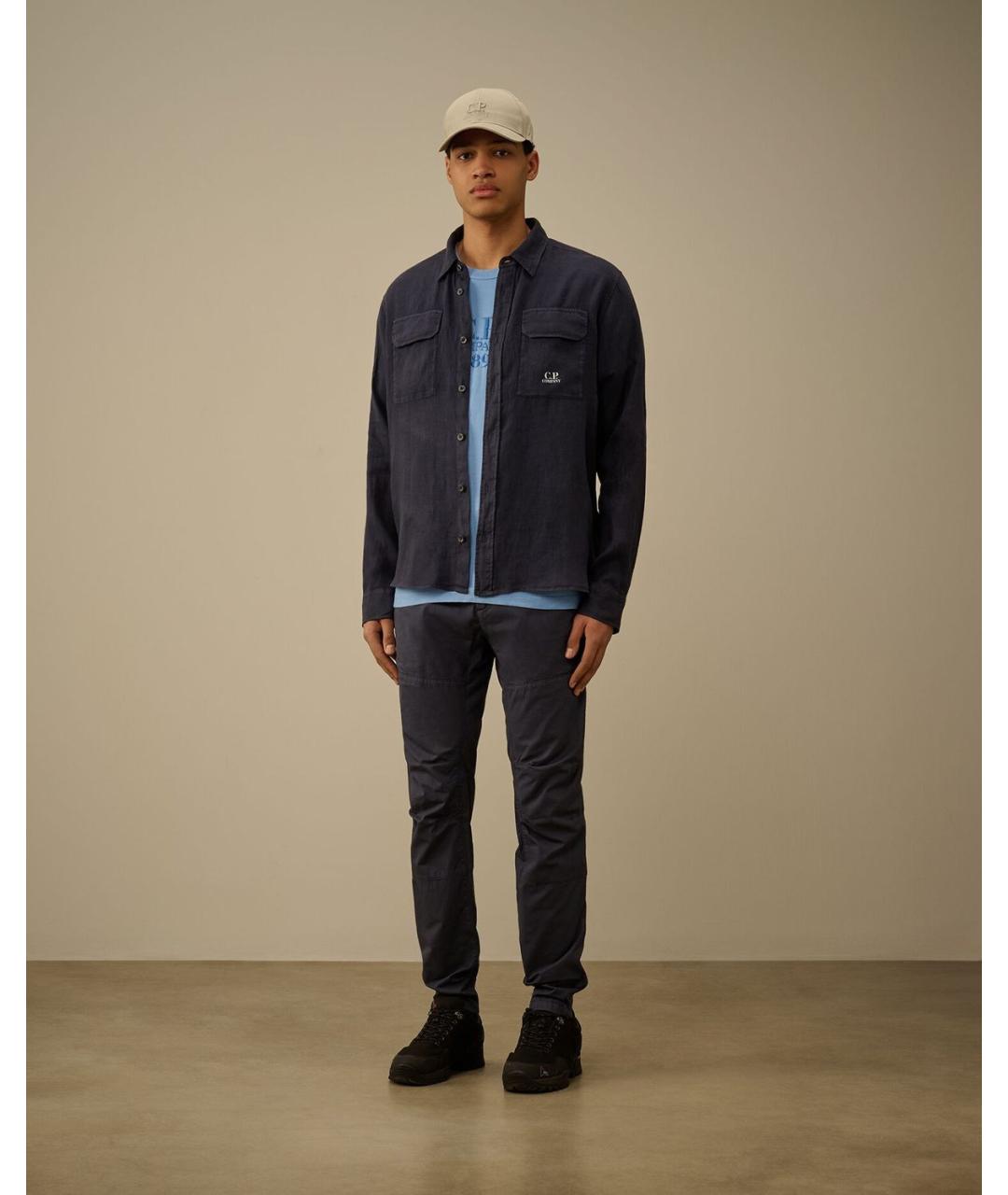 CP COMPANY Антрацитовые повседневные брюки, фото 2