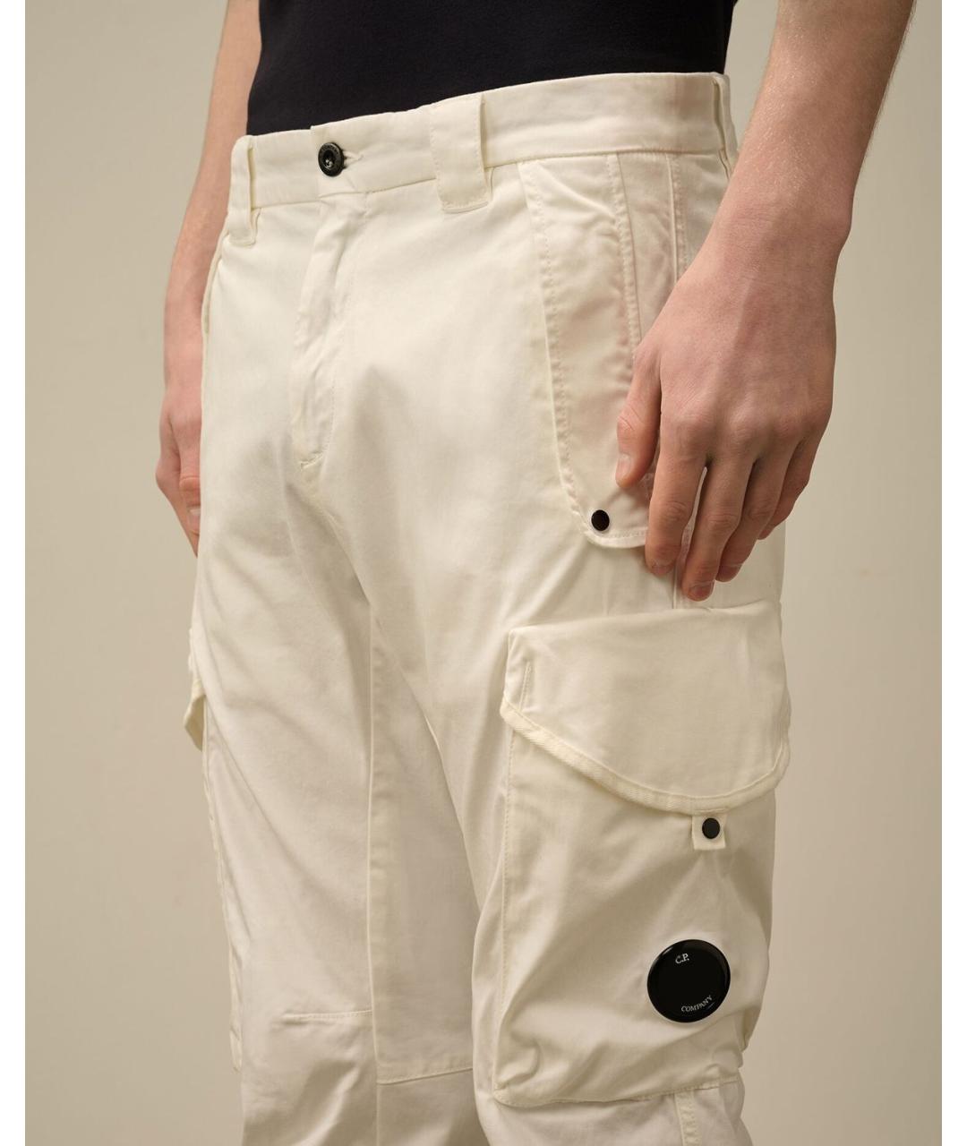 CP COMPANY Бежевые повседневные брюки, фото 4
