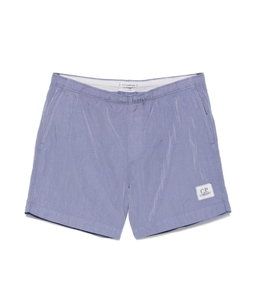 CP COMPANY Голубые полиамидовые плавки, фото 1