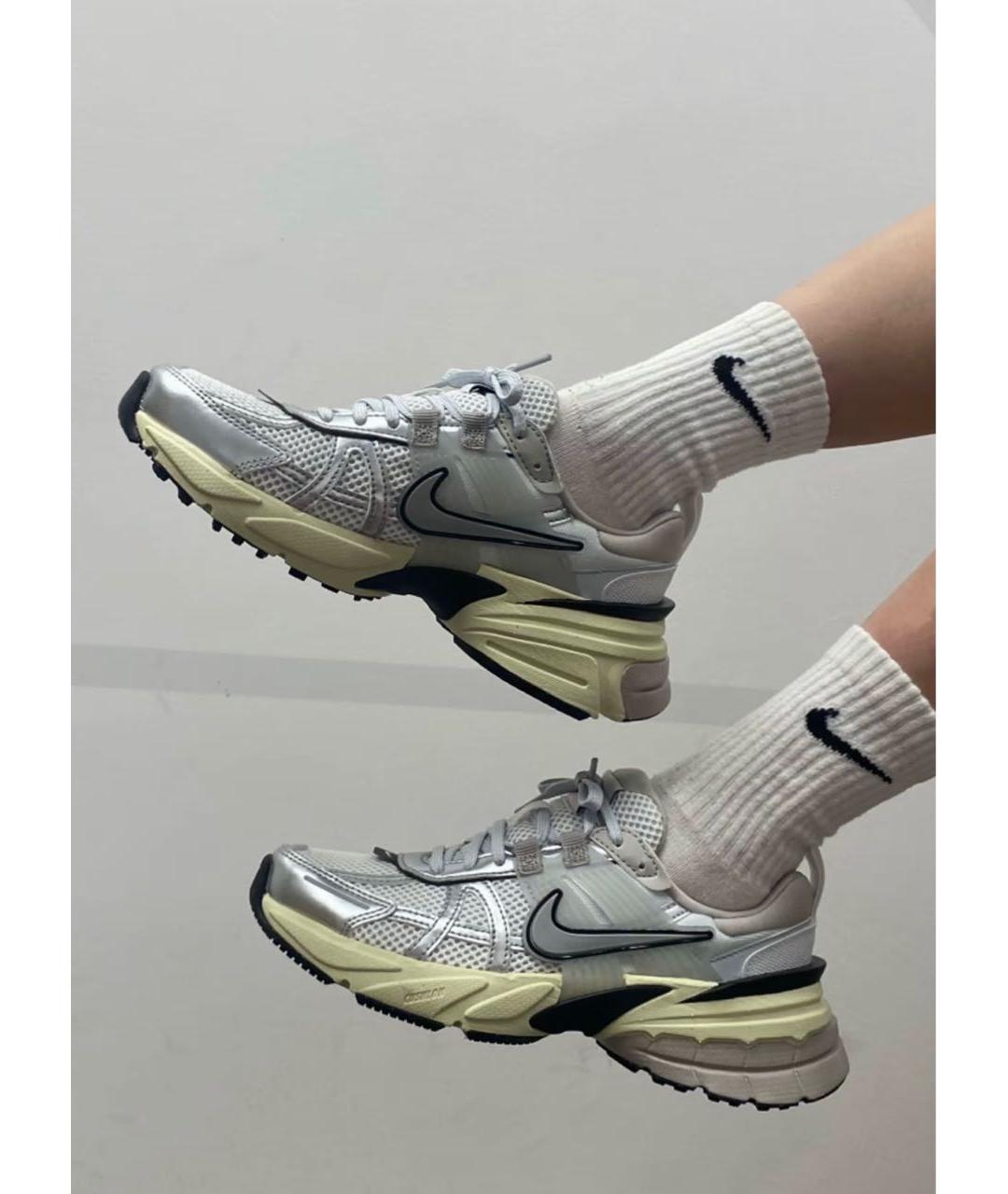NIKE Серебряные кроссовки, фото 7