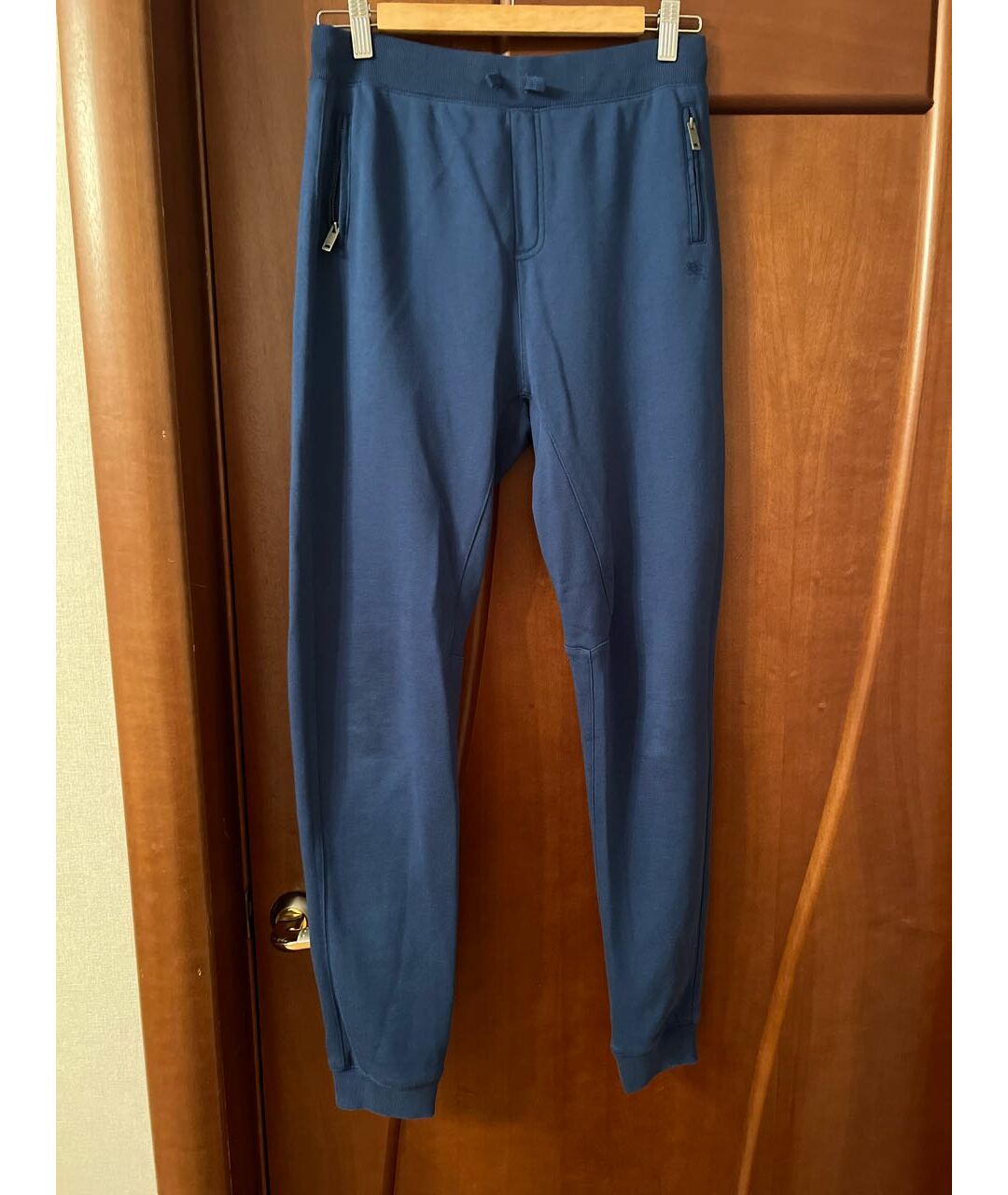BURBERRY Синие хлопковые брюки и шорты, фото 5
