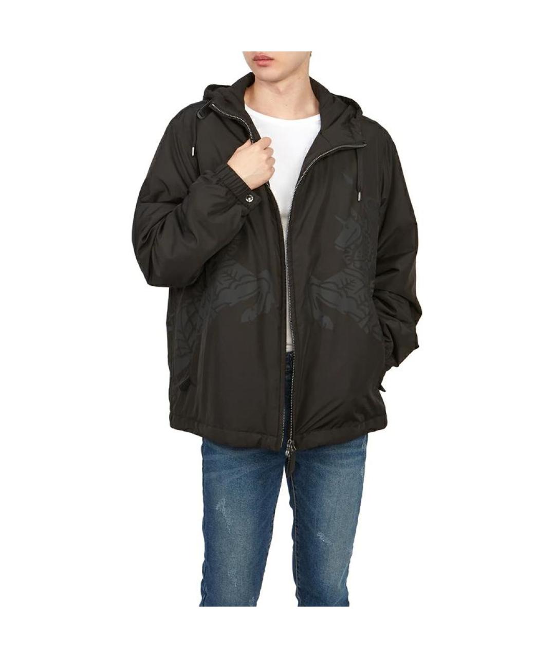 BURBERRY Черная куртка, фото 5