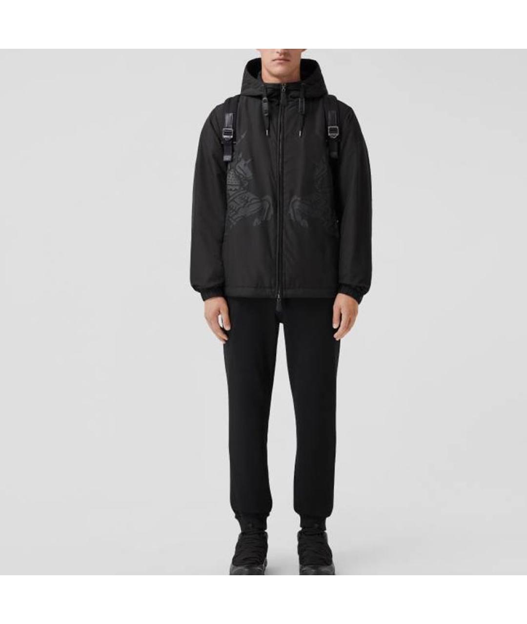 BURBERRY Черная куртка, фото 2