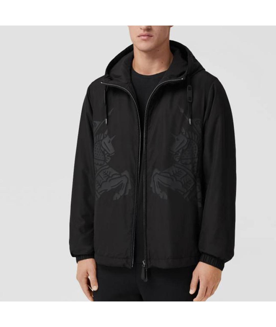 BURBERRY Черная куртка, фото 3