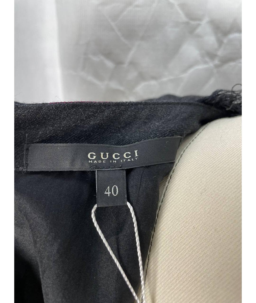 GUCCI Бордовое платье, фото 3