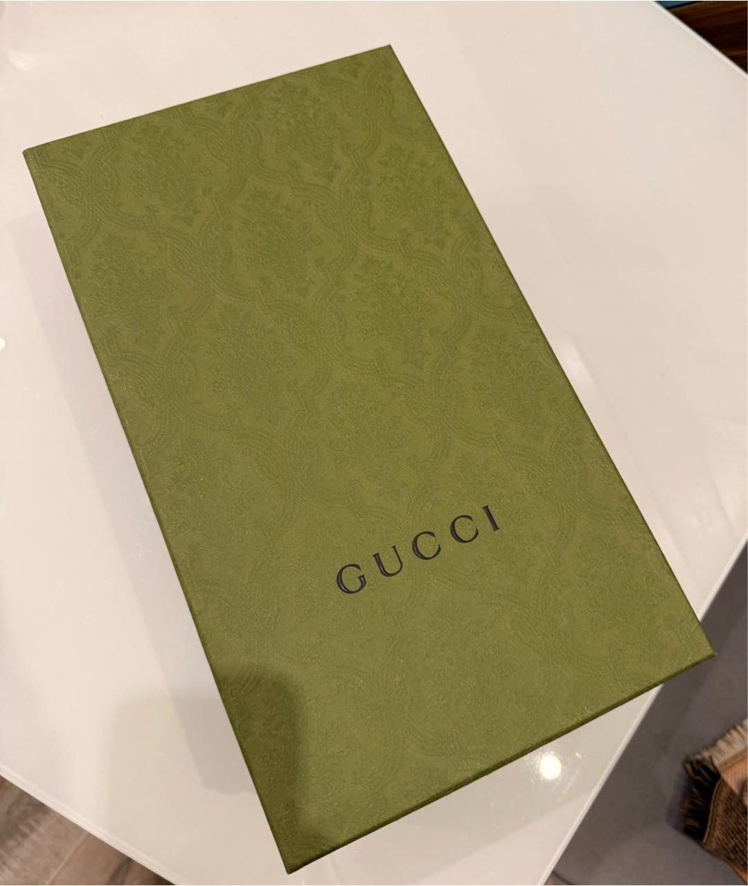 GUCCI Бежевые текстильные низкие кроссовки / кеды, фото 6