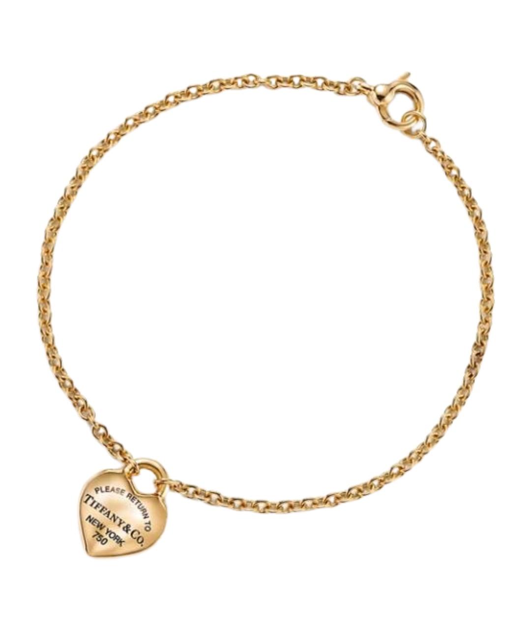TIFFANY&CO Золотой браслет из розового золота, фото 1