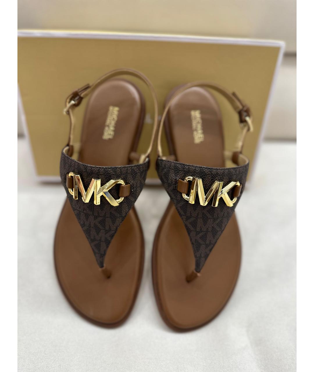 MICHAEL KORS Коричневые сандалии, фото 2