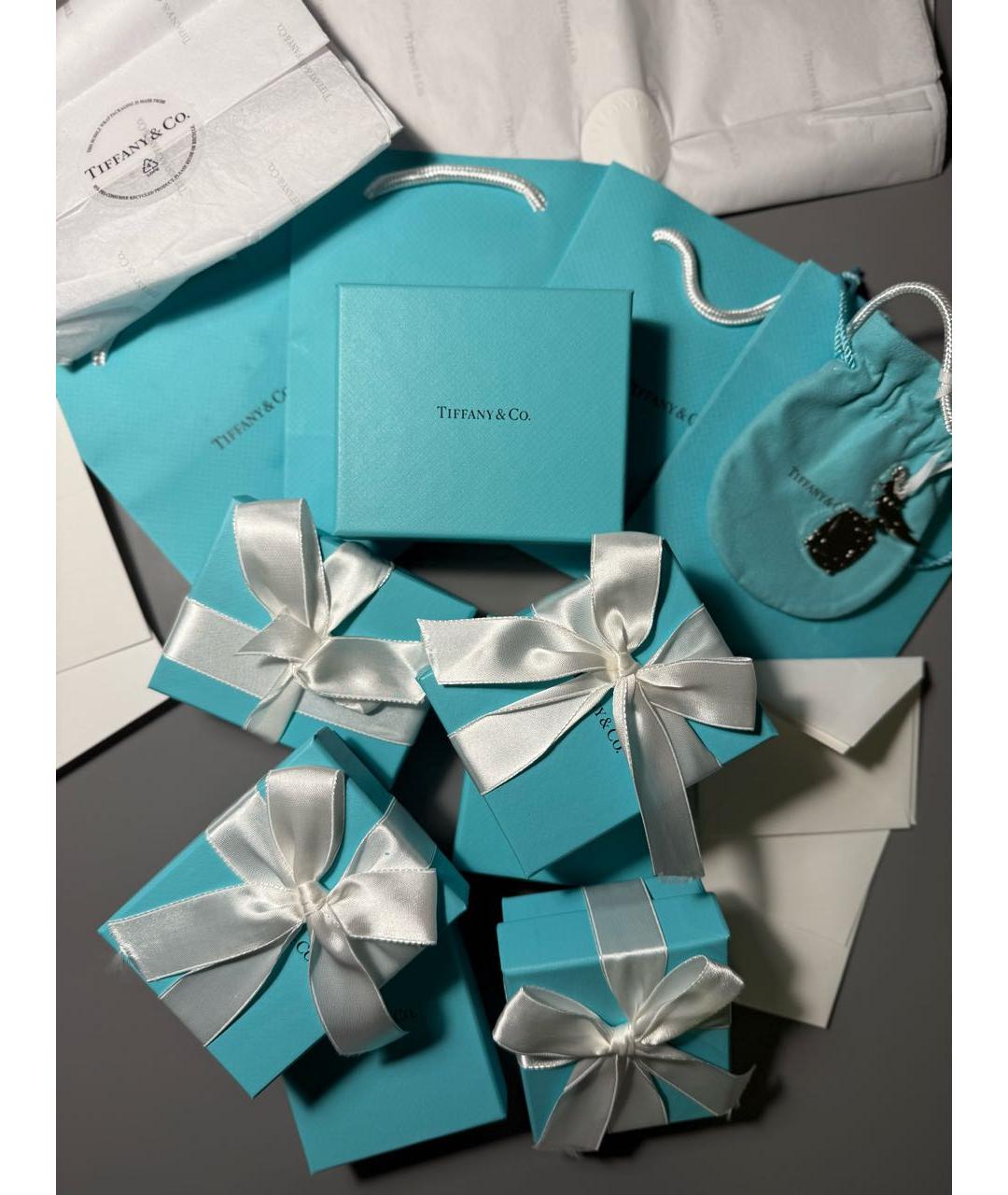 TIFFANY&CO Бирюзовая серебряная подвеска, фото 6