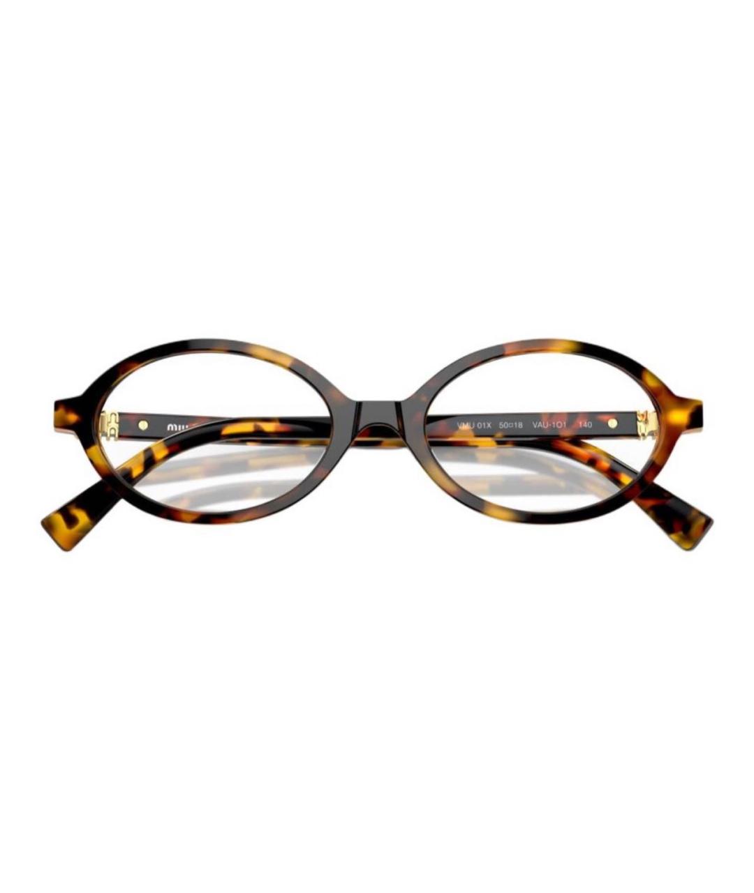 MIU MIU Пластиковые солнцезащитные очки, фото 5