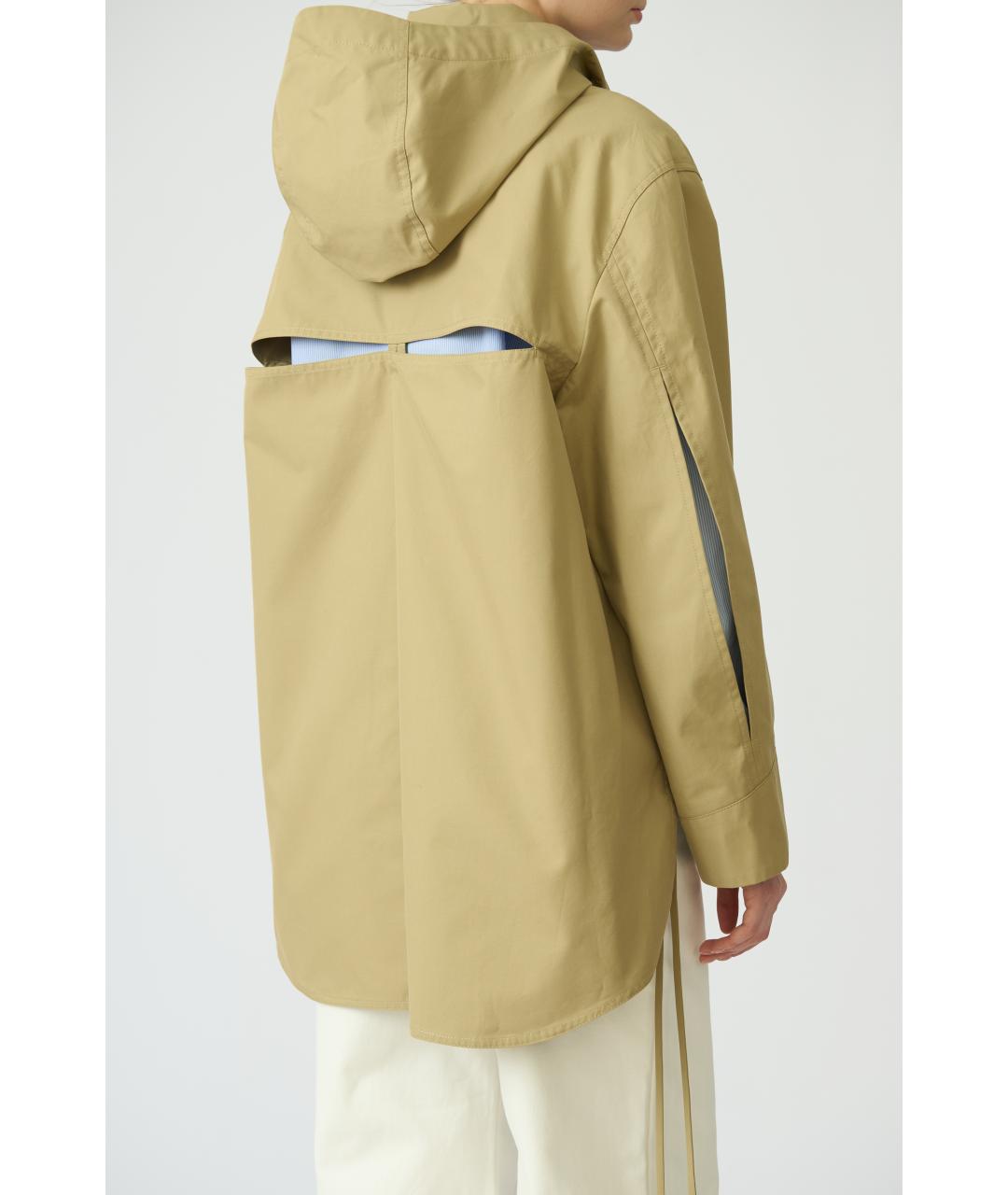 LOEWE Бежевая хлопковая куртка, фото 6