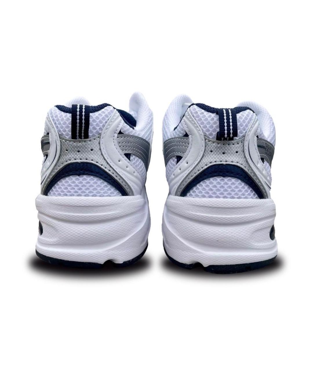 NEW BALANCE Белые текстильные кроссовки, фото 4