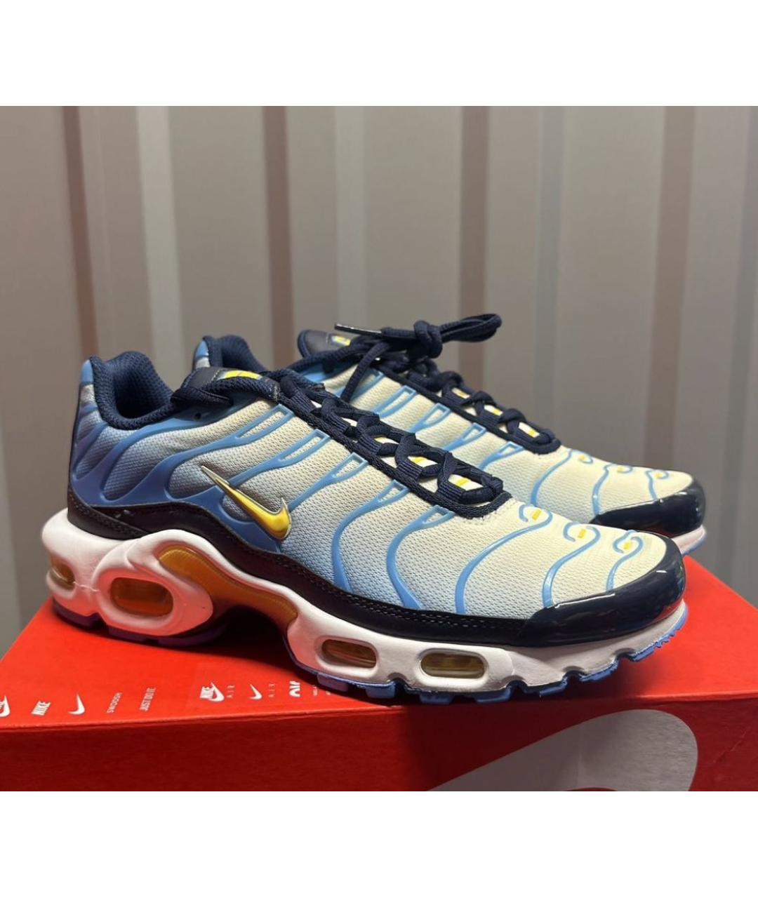 NIKE Голубые кроссовки, фото 7