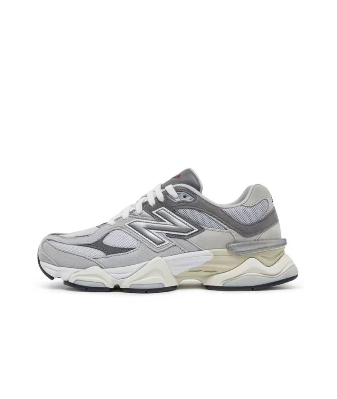 NEW BALANCE Серые замшевые кроссовки, фото 5