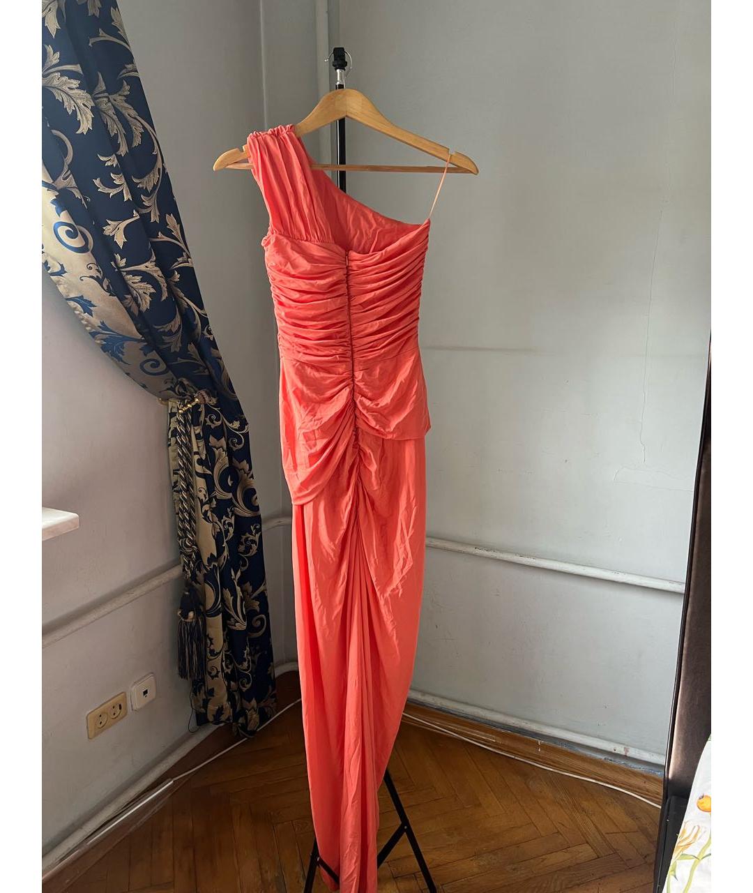 MICHAEL KORS Коралловое вечернее платье, фото 4