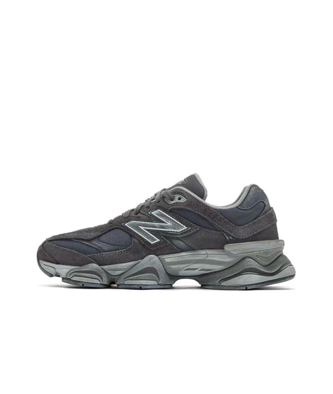 NEW BALANCE Антрацитовые замшевые кроссовки, фото 5