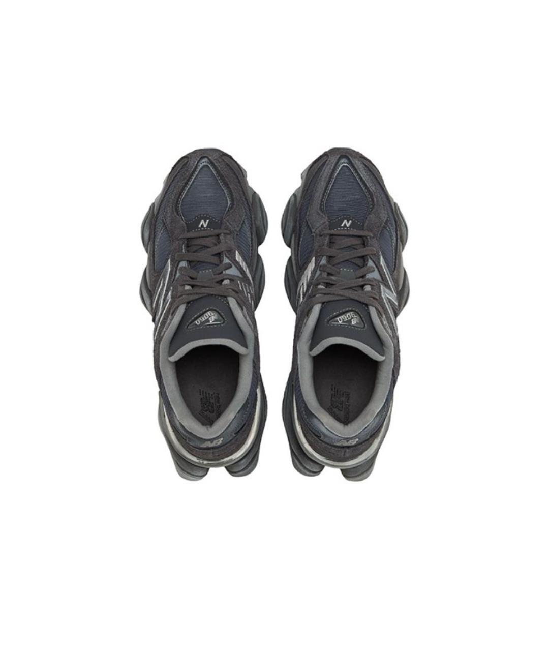 NEW BALANCE Антрацитовые замшевые кроссовки, фото 3