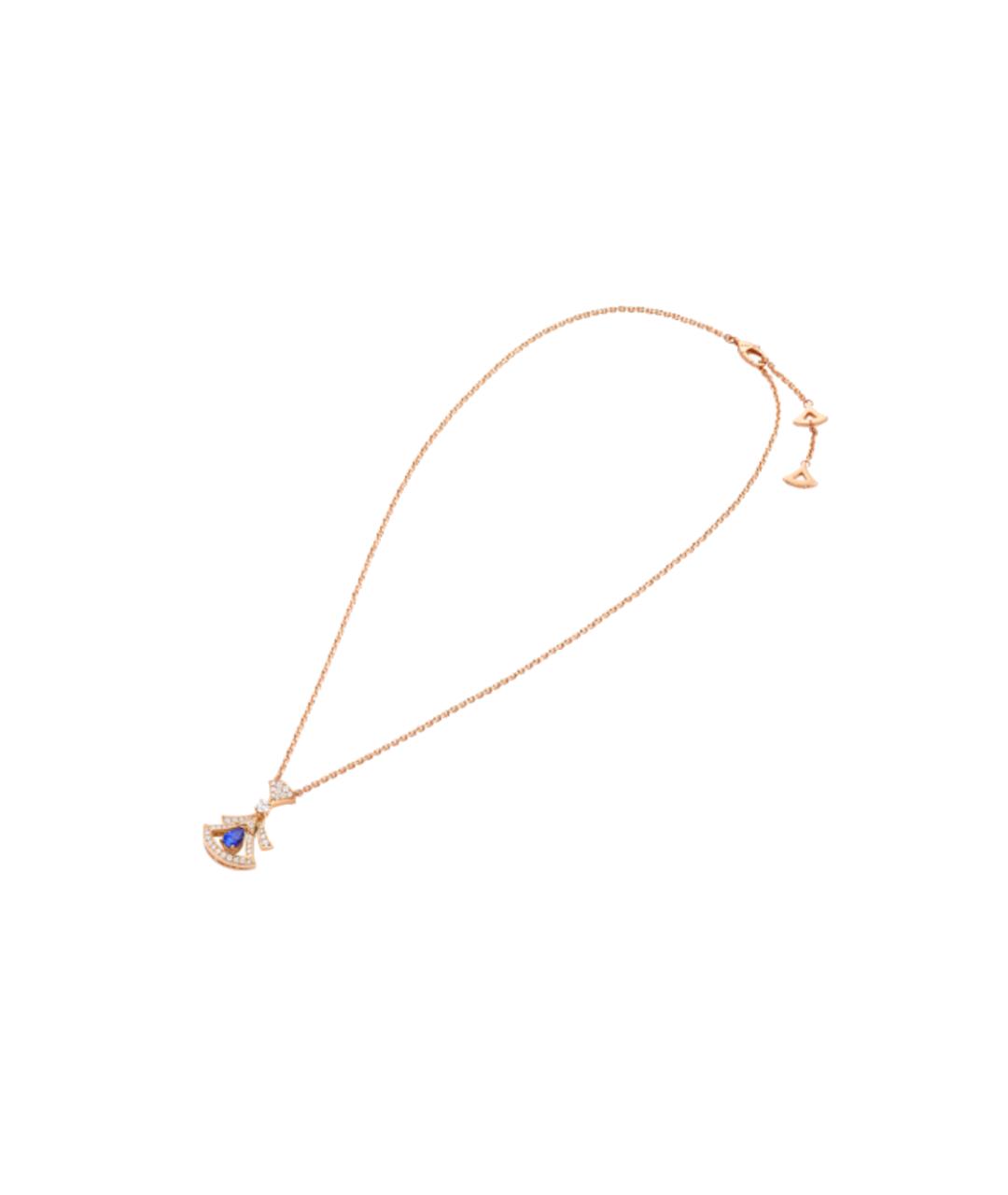 BVLGARI Золотая подвеска из розового золота, фото 2