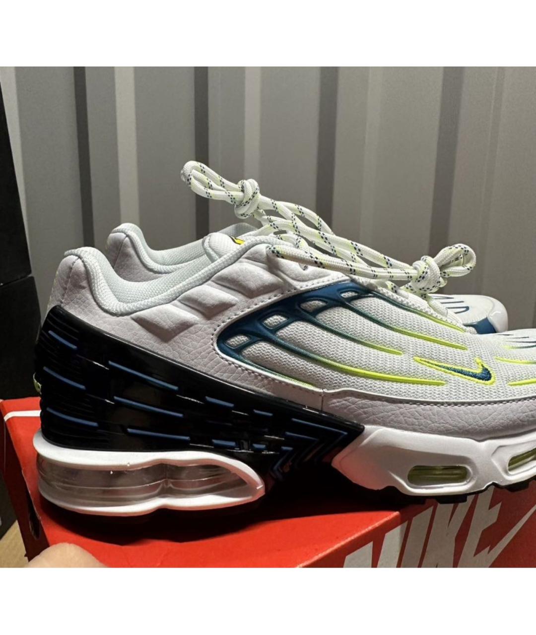 NIKE Белые текстильные кроссовки, фото 4