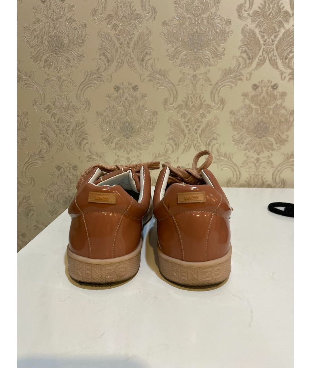 KENZO Розовые кеды, фото 4