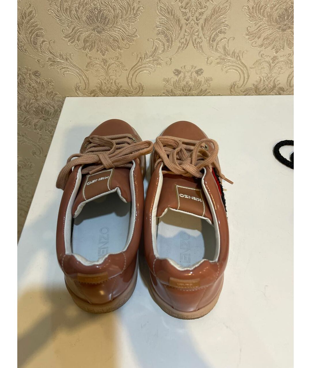 KENZO Розовые кеды, фото 3