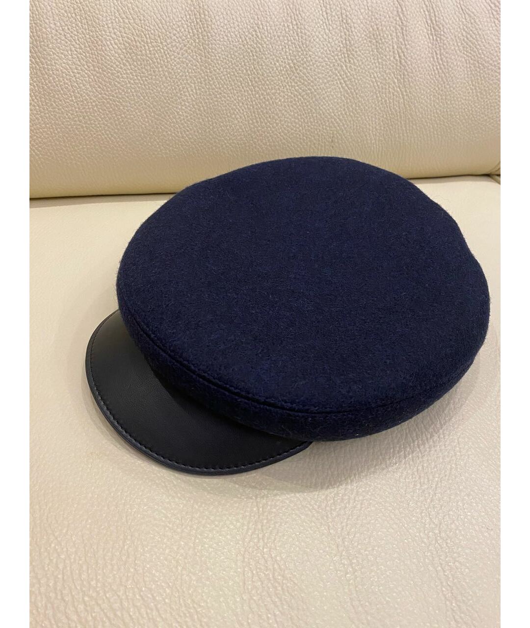 HERMES PRE-OWNED Синяя шерстяная кепка, фото 9