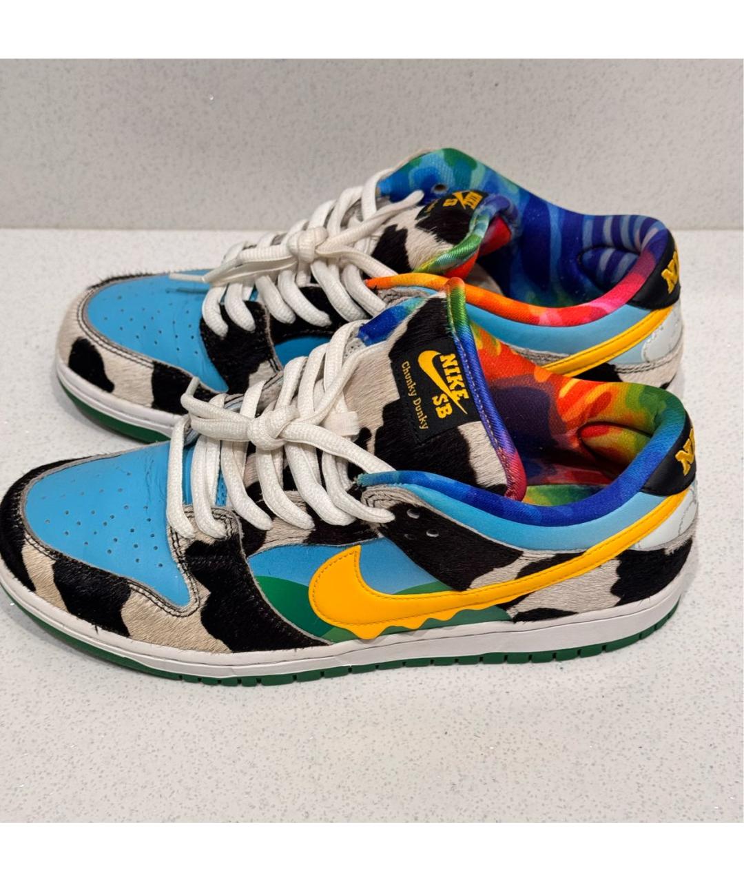 NIKE Мульти кожаные кроссовки, фото 2