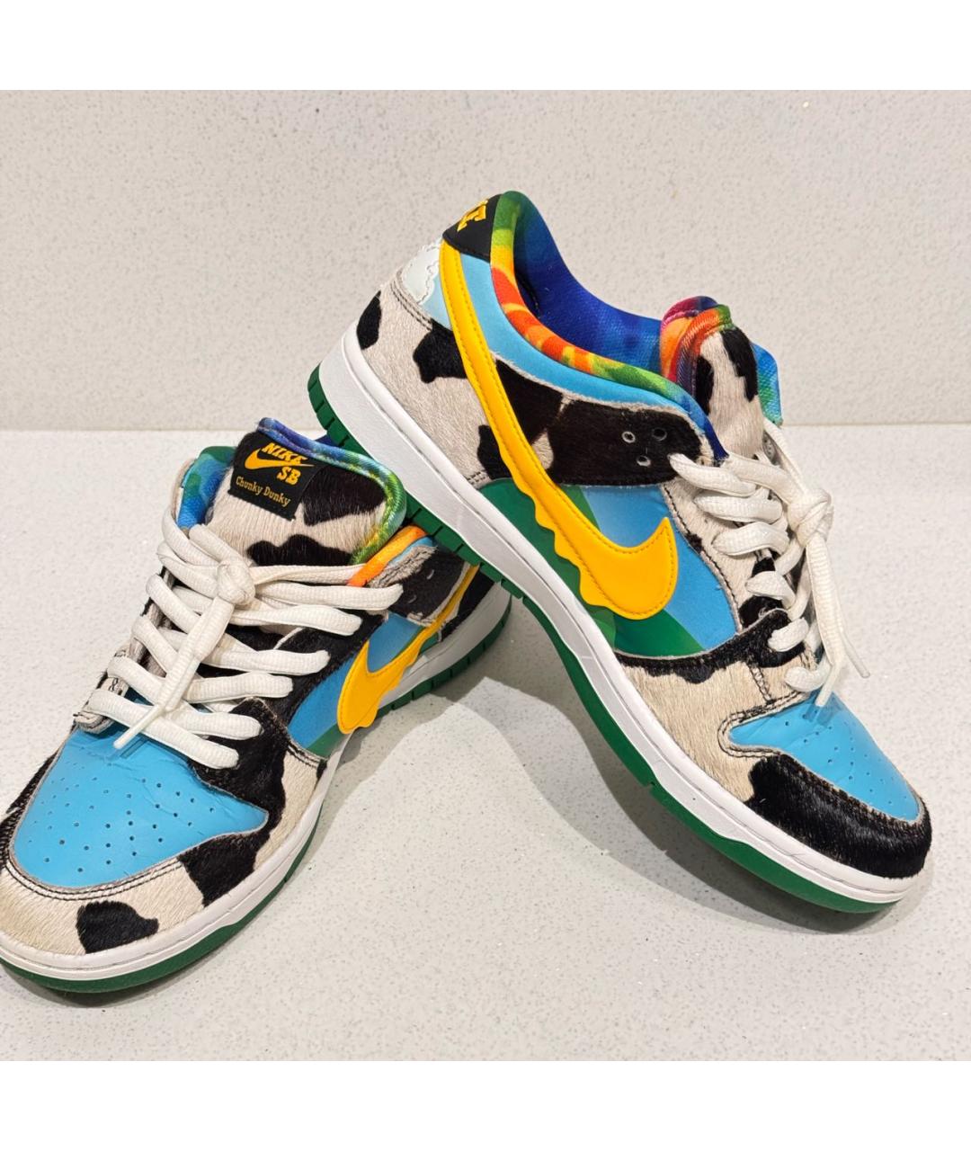 NIKE Мульти кожаные кроссовки, фото 3