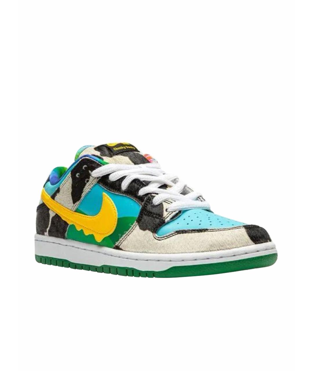 NIKE Мульти кожаные кроссовки, фото 1