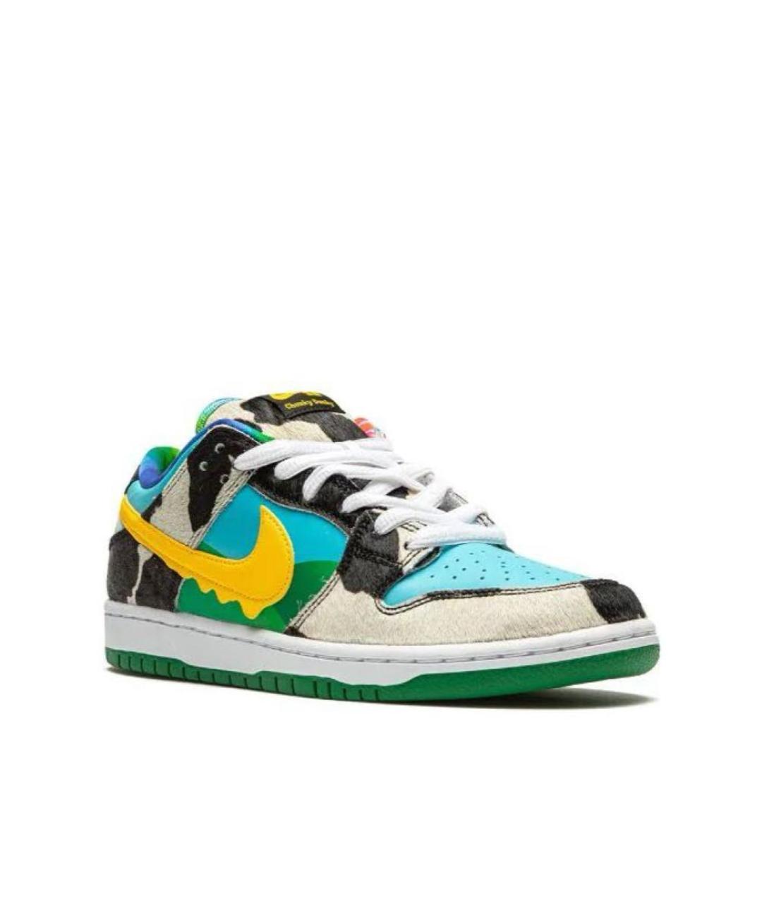 NIKE Мульти кожаные кроссовки, фото 9