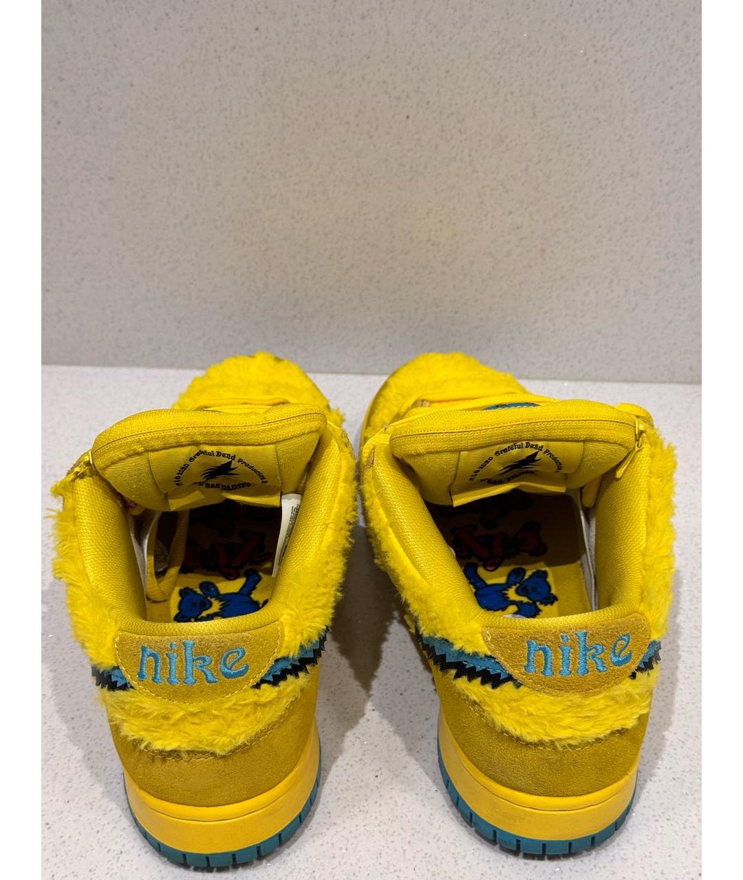 NIKE Желтые кроссовки, фото 3