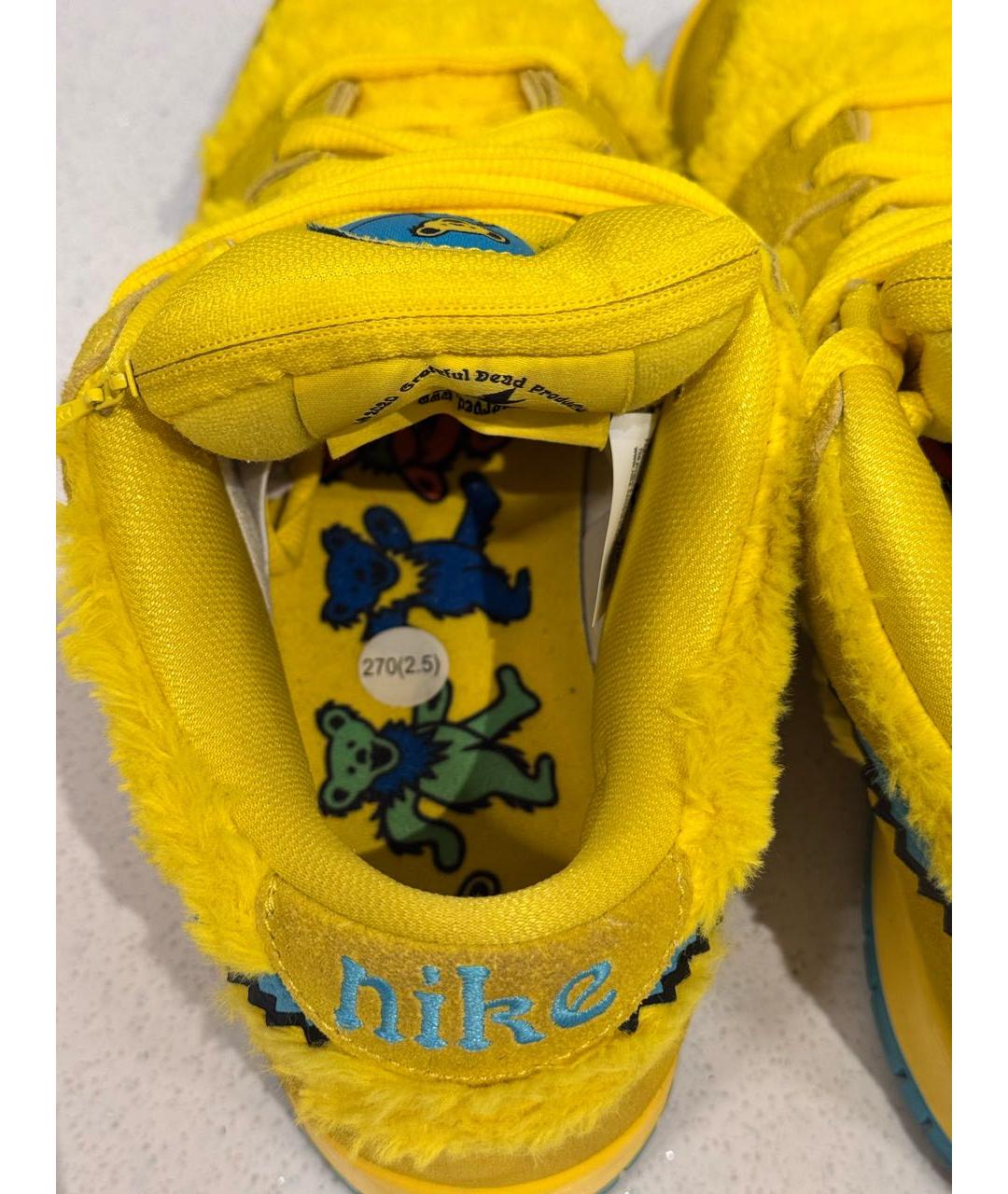 NIKE Желтые кроссовки, фото 4