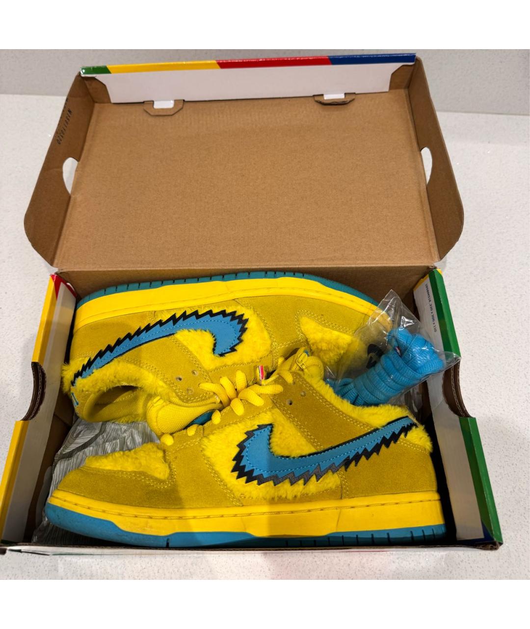 NIKE Желтые кроссовки, фото 7