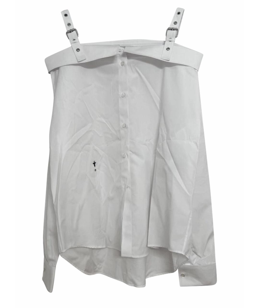 CHRISTIAN DIOR Белая хлопковая рубашка, фото 1