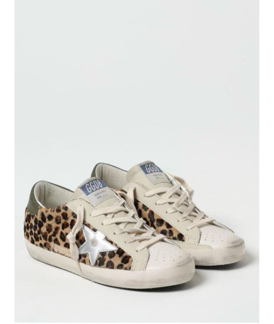 GOLDEN GOOSE DELUXE BRAND Кожаные кеды, фото 2