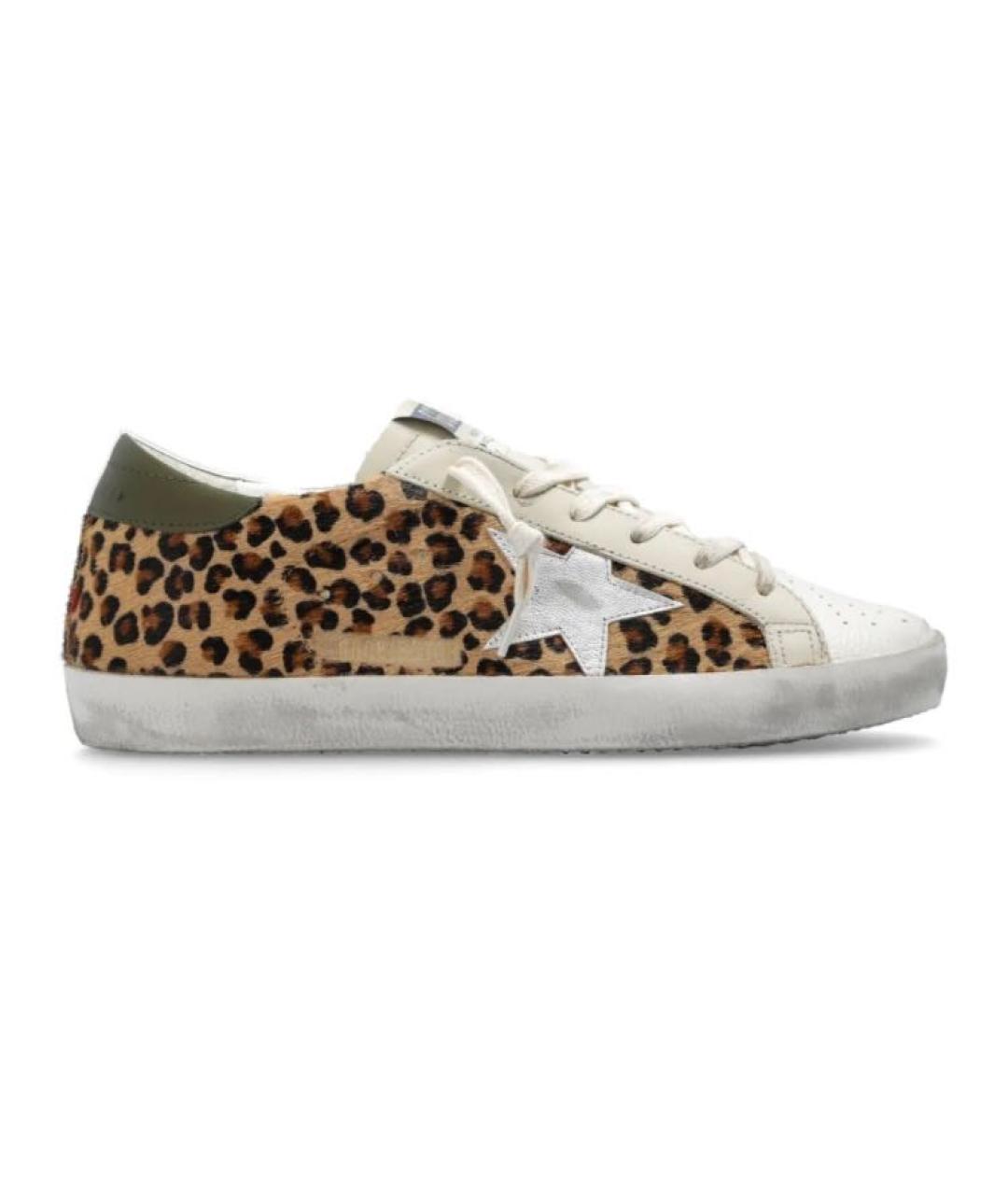 GOLDEN GOOSE DELUXE BRAND Кожаные кеды, фото 1