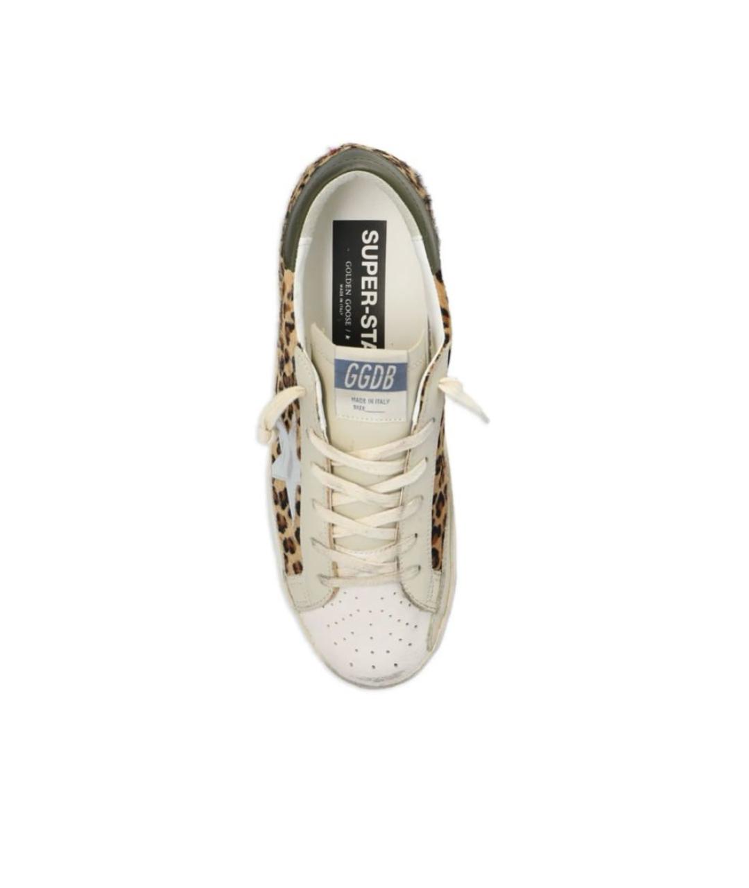 GOLDEN GOOSE DELUXE BRAND Кожаные кеды, фото 4