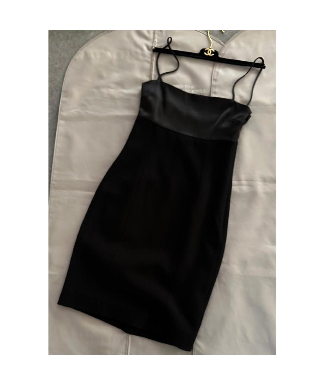 RALPH LAUREN COLLECTION Черное шерстяное платье, фото 3