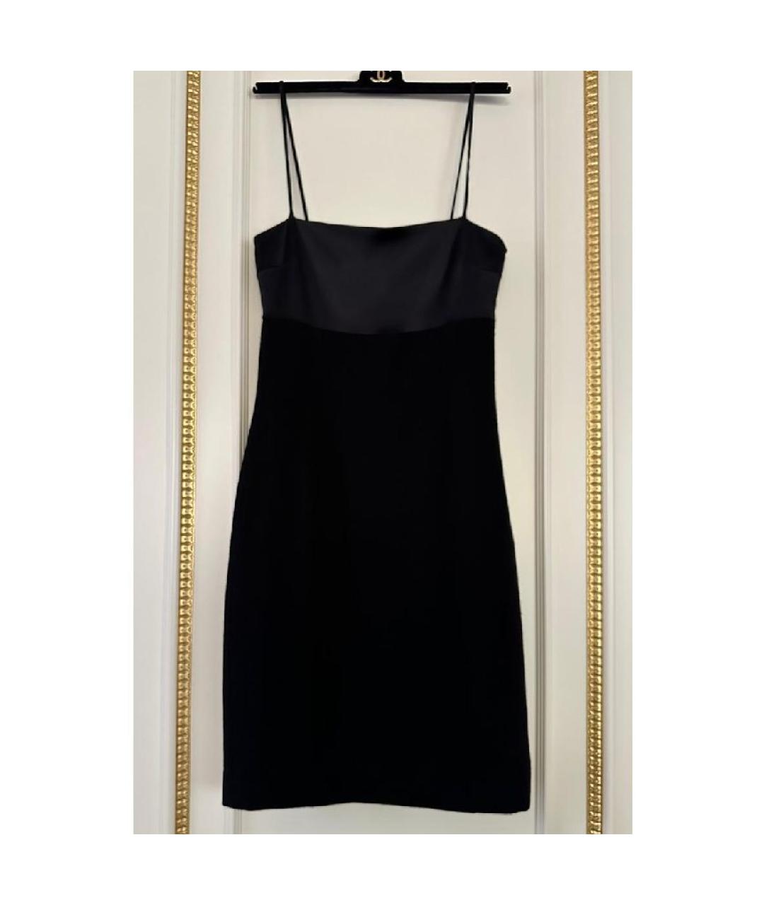 RALPH LAUREN COLLECTION Черное шерстяное платье, фото 7