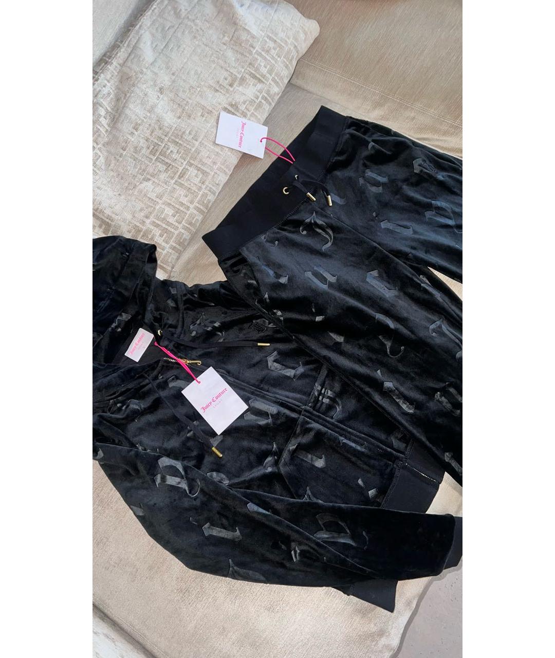JUICY COUTURE Черный полиэстеровый спортивные костюмы, фото 2